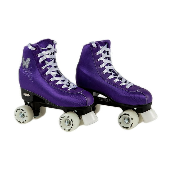 Epic Skates Butterfly Light-Up Quad Roller Skates