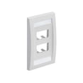 thumbnail image 3 of Panduit Wall Plate,Single Gang,4 Ports,Off White CFPE4IWY, 3 of 4