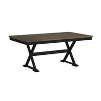 Picket House Furnishings Lorraine 6PC Dining Set in Oak and Black