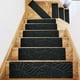 thumbnail image 5 of Tapetes antideslizantes para escaleras, tapetes de alfombra con adhesivo reutilizable, 1 tapete de 9 x 30, antideslizantes para interiores, fáciles de limpiar, para principiantes, personas, 5 of 8