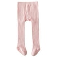 thumbnail image 1 of Baby Girls Pantyhose Elastic Waist Solid Color Stockings Slim Tights, 1 of 4