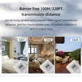 thumbnail image 3 of Amdohai 7.5Inch Large DisplayTuya WIFI 328FT（100M ) Sensing Distance Wireless Weather Station, 3 of 8