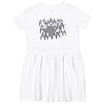 thumbnail image 3 of Inktastic Screaming Possum Girls Toddler Dress, 3 of 5
