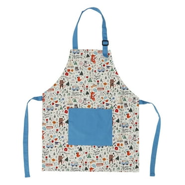 LYUMO Kids Apron, Kitchen Apron,Children Kids Cooking Baking Painting Apron Chefs Kitchen Home