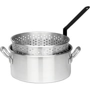 Bayou Classic Outdoor Fryer 10 qt Aluminum Cooker with 21-in Tall Frame and High Pressure Burner