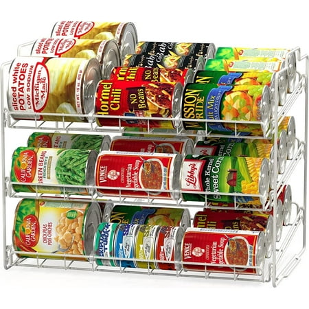 

Supreme Stackable Can Rack Organizer White