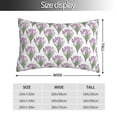 thumbnail image 2 of Kdxio Cotton Pillow Cases 16"x24" Pillowcases,Soft and Breathable Bedroom Pillow Cases-Tulips Flowers, 2 of 8
