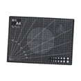 thumbnail image 3 of arctrm Cutting mat with grid, double-sided PVC table protector, versatile use for model black, 3 of 9