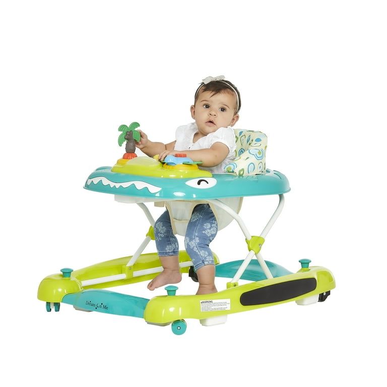 Dream on Me 2 in 1 Convertible Baby Steps Activity Walker Easy to Fold Baby Walker Yellow Walmart