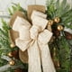 thumbnail image 5 of Simulation Bow Bells Wall Hanging Wreath Christmas Wall Hanging Decoration Door Hanging, 5 of 6