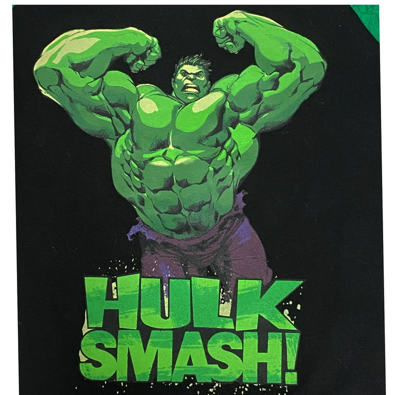 Marvel Incredible Hulk Long Sleeve Tee Shirt for Toddler and