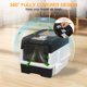 thumbnail image 3 of PHANCIR Caja de Arena para Gatos Cerrada, Plegable y Ligera con Cuchara para Arena, Fácil de Limpiar, Negra, 3 of 8