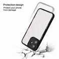 thumbnail image 2 of Dteck Case for iPhone 11 6.1 inch, Shockproof Slim Lightweight PU Leather Back Protective Case Support Wireless Charging, White, 2 of 6
