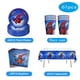 thumbnail image 4 of Decoración de cumpleaños de Spiderman, mantel, vasos de papel, platos, telón de fondo, vajilla, pancarta, globos, suministros para fiestas de bebés y niños, 4 of 5