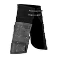 thumbnail image 1 of Protectores de piernas de cuero PU medievales Yuyangstore Cubrebotas Pirata Negro, 1 of 8