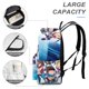 thumbnail image 4 of Niños Ninja-theme Backpack, Campus style schoolbag Bookbag with Adjustable Shoulder Straps And Large Zip Compartment, Unisex Travel Bags.42x30x15cm, 4 of 6