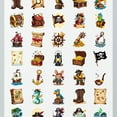 thumbnail image 4 of 35pcs-50pcs Pirate Adventure Stickers Stationery Stickers Nautical Kids Stickers Funny Graffiti Decals for Luggage Suitcase Laptop, 4 of 9
