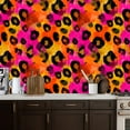 thumbnail image 5 of Peel and Stick Wallpaper Contact Paper Cheetah Print Pinks Animal Hot Pink Leopard Spots Cat Leopard Print Self Adhesive and Removable 17.7in x 118in, 5 of 8