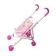 thumbnail image 4 of Cochecito de muñecas con ruedas giratorias de , carrito interactivo para muñecas, cochecito de bebé, de juguete plegable para niños., 4 of 9