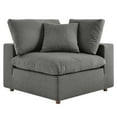 thumbnail image 4 of Pemberly Row 5 Piece Down Filled Overstuffed Sectional Sofa Set in Gray, 4 of 4