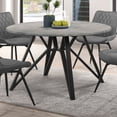 thumbnail image 2 of Neil Round 50-inch SmartTop Dining Table Gunmetal, 2 of 6