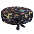 thumbnail image 2 of Here's a refined and professional product description based on your input:\n\n \n\n**Round Seat Booster Cushion with Animal Pattern – Non Slip High Chair, 2 of 3