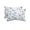 Blue, Cream, variant on Pack of 4 Outdoor Lumbar Pillow Covers 12x20 Inch, Summer Tropical Waterproof Throw Pillow Covers Set, Farmhouse Botanical Leaves Wooden Indoor&Outdoor Decorative Cushion Cases for Patio Porch Car