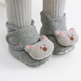 thumbnail image 5 of Kids' $10 Under Newborn Infant Baby Girls Boys Warm Fleece Winter Booties First Walkers Slippers Shoes Save Big, 5 of 6