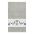 thumbnail image 3 of Authentic Hotel and Spa  Turkish Cotton Shells Embroidered Light Grey 3-piece Towel Set, 3 of 5