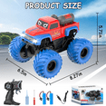 thumbnail image 5 of ZOGYMOZ 1:16 Amphibious Rc Car Waterproof Monster Truck Remote Control Car, 4WD All Terrain Off-Road Car Toy for Kids Gifts Presents, 5 of 10