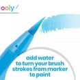 thumbnail image 4 of Ooly Chroma Blends Watercolor Brush Markers, Set of 18 Watercolor Markers, 4 of 6