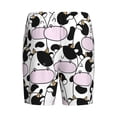 thumbnail image 5 of Naloa Cute Animal with Cow Men's Short Pajama Pants, Lounge Comfort Shorts with Elasticized Waistband and Side Pockets - 4X-Large, 5 of 9