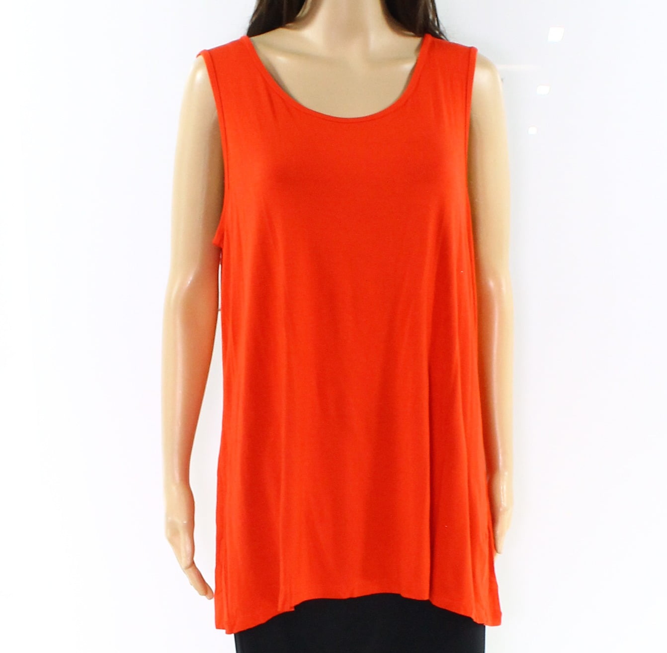 Multiples Clothing Co. - Women's Petite Scoop Neck Stretch Tank Top PXL ...