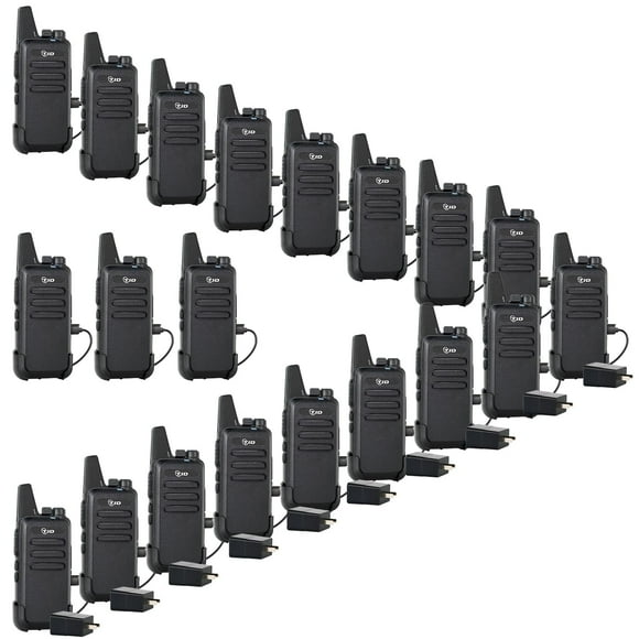 Walkie Talkies TIDRADIO TD-M8s recargables de largo alcance, paquete de 20
