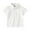 White, variant on Kids Clothes Toddler Flannel Shirt Jacket Solid Short Sleeve Lapel Button Down Shacket Top Outwear for Baby Boys and Girls