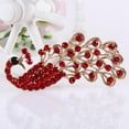 thumbnail image 3 of Xinyolin Brooch Pin Shiny Lovely Women Fashion Peacock Shape Collar, Pin for Wedding, 3 of 8