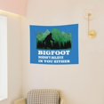 thumbnail image 4 of Tapiz de 29 x 37 pulgadas para colgar en la pared, diseño de Bigfoot Doesn't Believe in You Either, pancarta, póster, decoración del hogar para dormitorio, sala de estar, dormitorio para todas las, 4 of 8