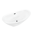 thumbnail image 2 of Vanity Art 69'' x 32'' Freestanding Soaking Bathtub, 2 of 5