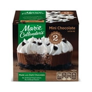 Marie Callender's Frozen Mini Pie Dessert, 2 Mini Chocolate Satin Pies, 6 Ounce