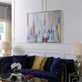 thumbnail image 3 of Carolina Classics Rainy Forest Abstract Wall Art 36 x 47 with Gold Frame, 3 of 4
