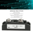 thumbnail image 3 of Rectifier Power Module, 100A 1600V Copper Plate Cooling 2 Terminal Bridge Rectifier  For PWM Inverter Current Input, 3 of 8