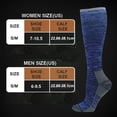 thumbnail image 2 of Calcetines de compresión - calcetines de ocio al aire libre - calcetines de presión deportivos calientes para hombres y mujeres, 2 of 5