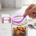 thumbnail image 3 of Wide Mouth Canning Lids With Handles Leak Proof Silicone Sealing Gasket For Jars And Pickling Containers Reusable Airtight Food Preservation Sealing Strip Home Decor, 3 of 3