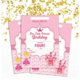 thumbnail image 2 of Darling Souvenir Pink Birthday Invitation Card Printable Fill or Write In Blank Invites Party Supplies Pack Of 28 5 x 7 Inches, 2 of 5
