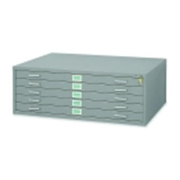 5-Drawer Flat File Cabinet Size Medium