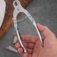 thumbnail image 4 of Qaailabf Stainless Steel Field Snail Tail Scissors | Durable Rust-Resistant Design | Ergonomic Grip | Efficient Lever Cutting Tool | Seafood Preparation Accessory | 1 Pack, 4 of 10