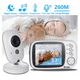 thumbnail image 3 of Monitor Para Bebe  Bloosom Visión Nocturna Inalámbrica Y Audio Blanco, 3 of 5