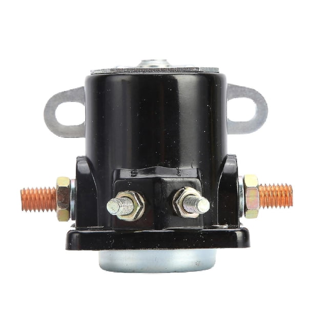 Relé de solenoide de arranque, relé de arranque de bobina de encendido antiarañazos de Metal resistente de alto rendimiento para Ford Jeep Lincoln Mercury 1958-1991
