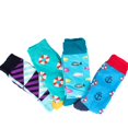 thumbnail image 1 of Calcetines De Colores Diseños Divertidos Para Mujer – 4 Pares MUYTU  Crazy Socks, 1 of 5