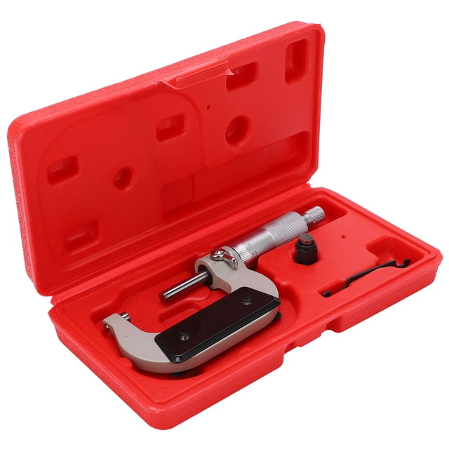 Digital Micrometer Set, Locking Device 25-50mm Measuring Range Micrometer Vanadium Steel For Industry